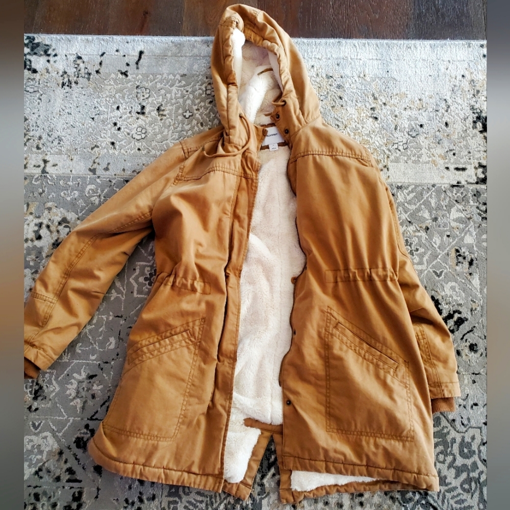 Shearling lined jacket small